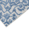 Teppich Outdoor Patio Blau Ornamente