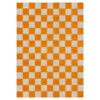 Outdoor Teppich Checker Creme Orange