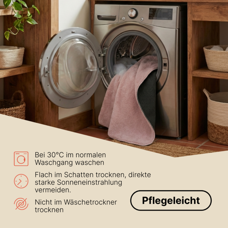 Teppich Lumi Quadratisch Dunkelgrau Rutschfest