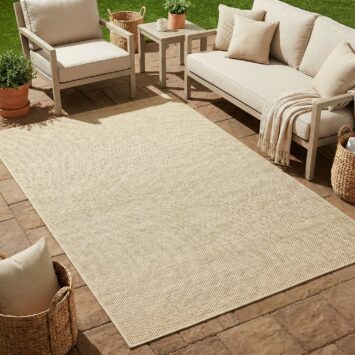 Outdoor Teppich Calma Beige