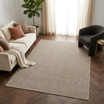 Outdoor Teppich Calma Braun