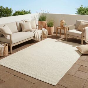 Outdoor Teppich Calma Creme