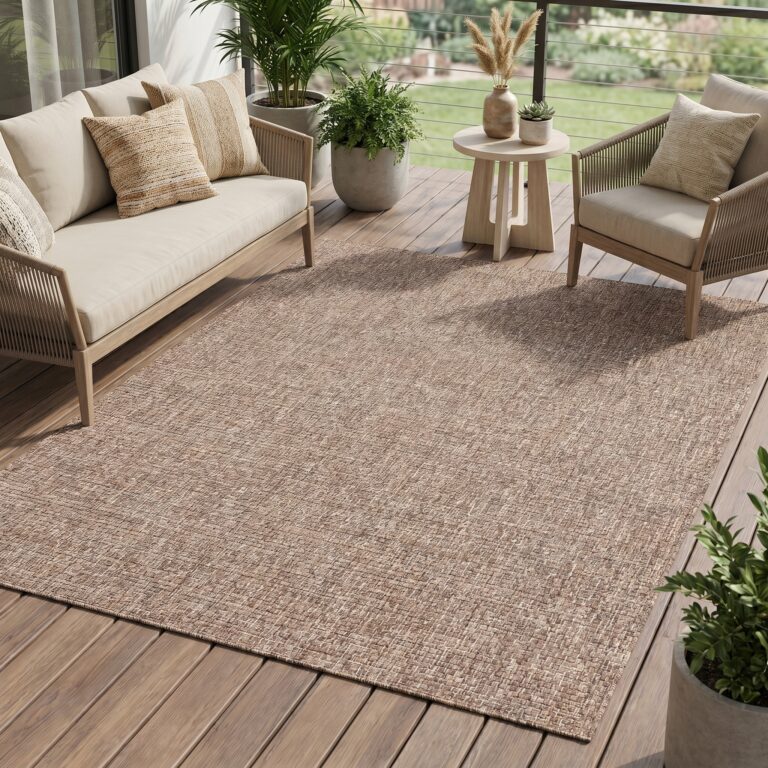 Teppich Outdoor Verano Braun