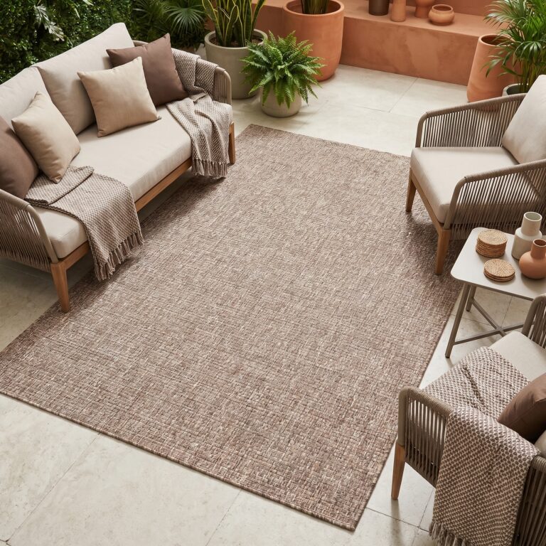 Teppich Outdoor Verano Braun