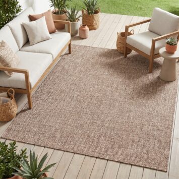 Teppich Outdoor Verano Braun
