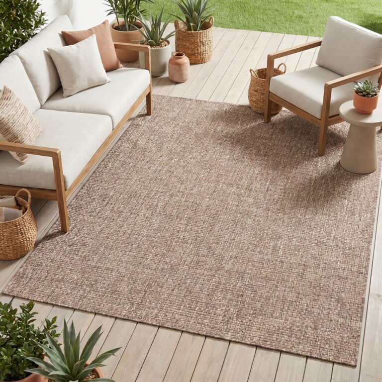 Teppich Outdoor Verano Braun