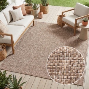 Teppich Outdoor Verano Braun