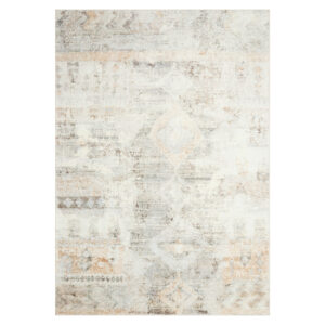 Teppich Bari Abstrakt Ethno Beige Rutschfest