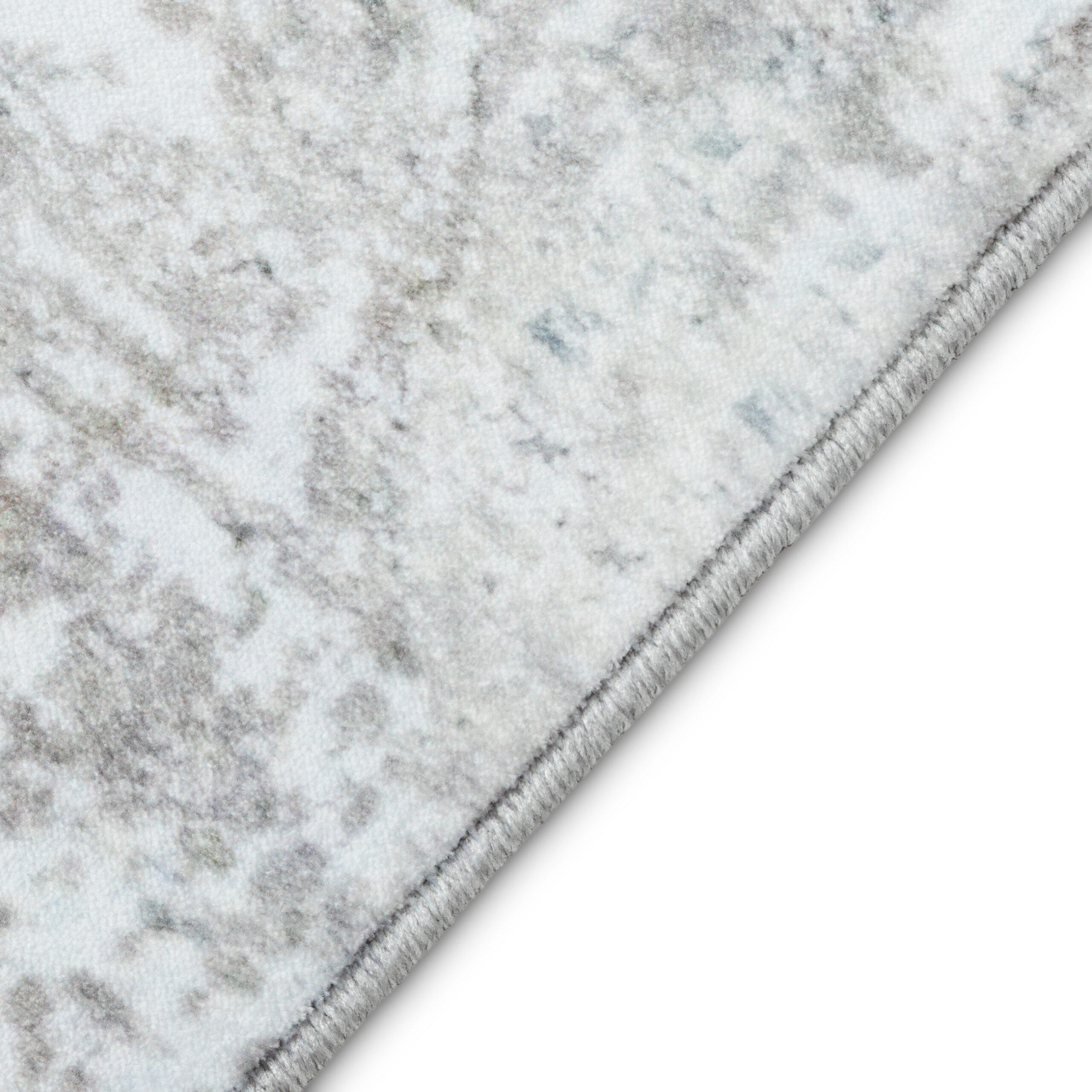 Teppich Bari Abstrakt Blau Creme Rutschfest