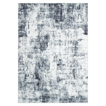 Teppich Bari Abstraktes Design Blau Rutschfest