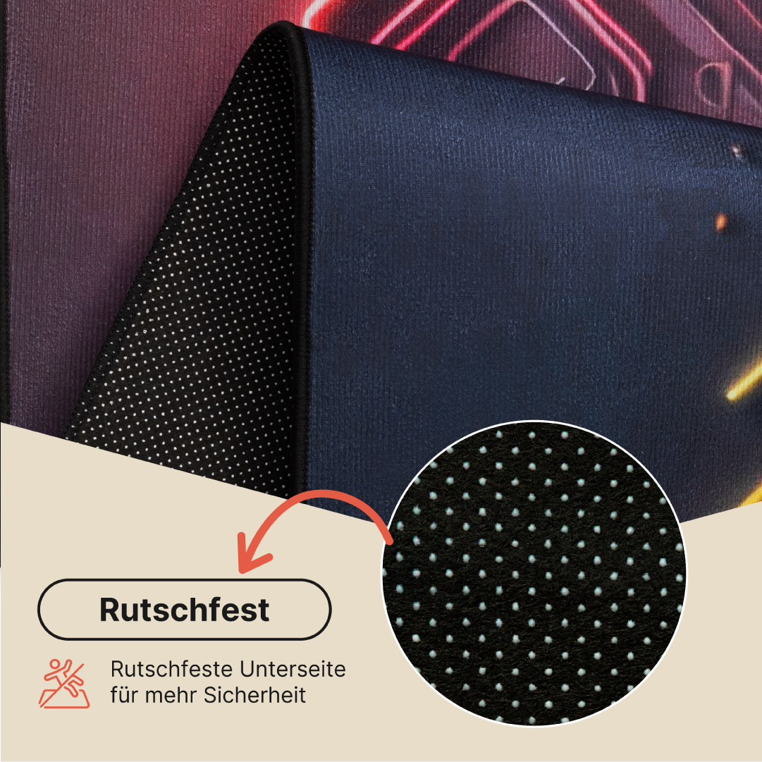 Teppich Joy Neon Pad Rutschfest