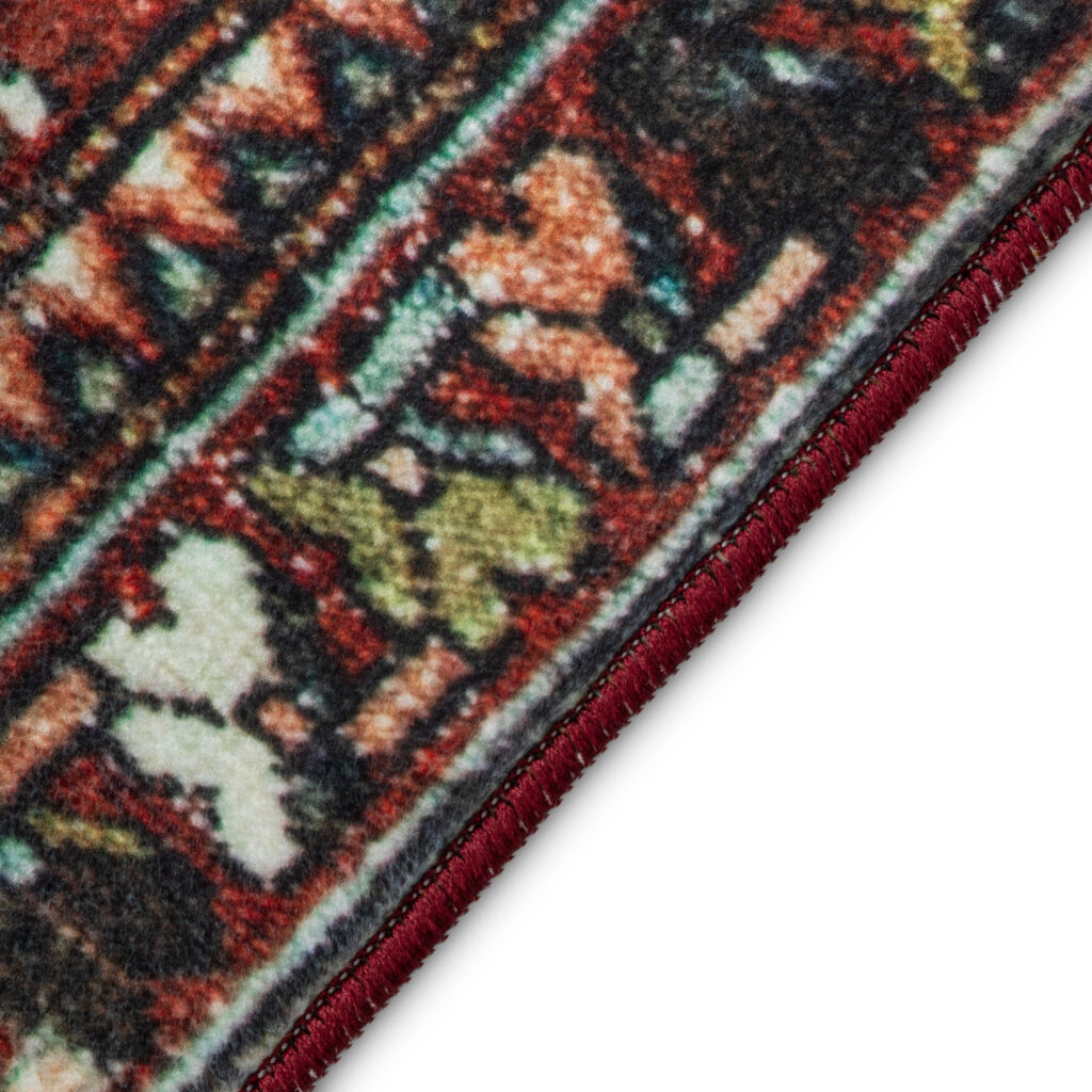 Teppich Ispahan Mehrfarbig Vintage Rutschfest