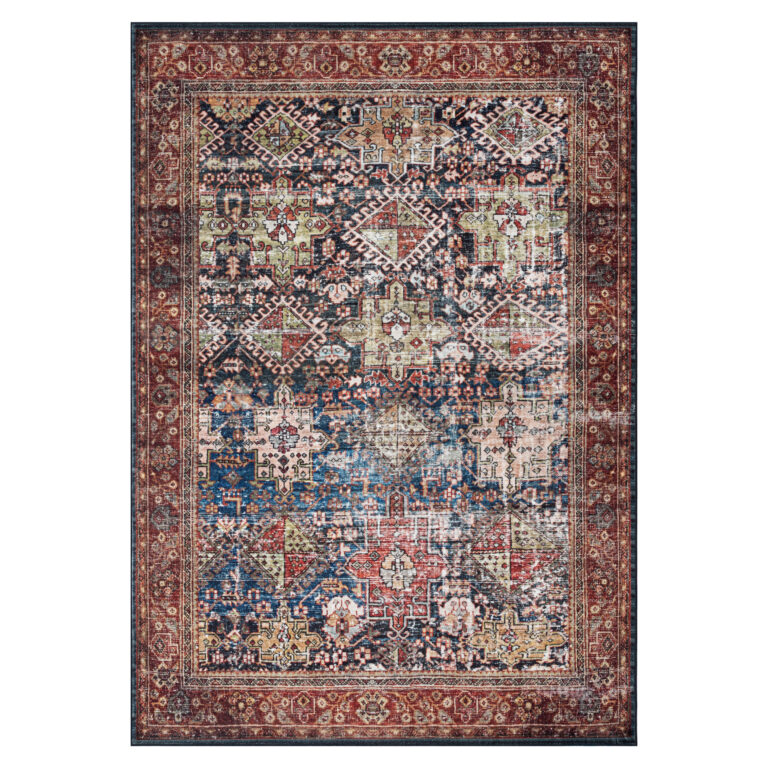 Teppich Ispahan Klassisch Vintage Medallion Muster Rutschfest