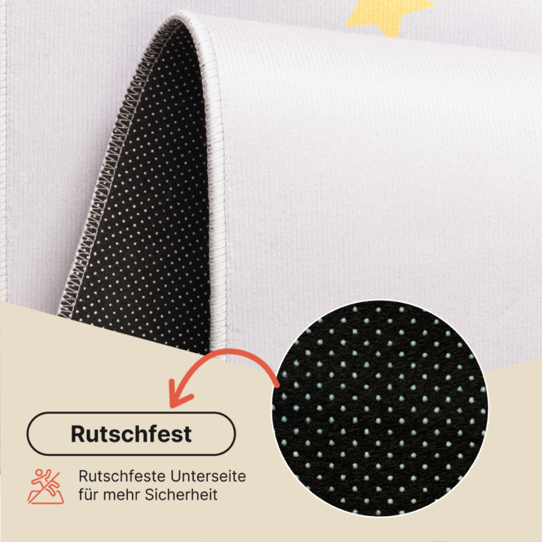 Kinderteppich Joy Pastell Berge Rutschfest