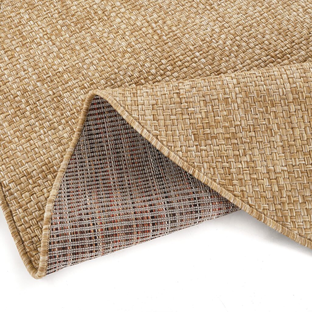 Outdoor-Teppich Yucana Rund Beige