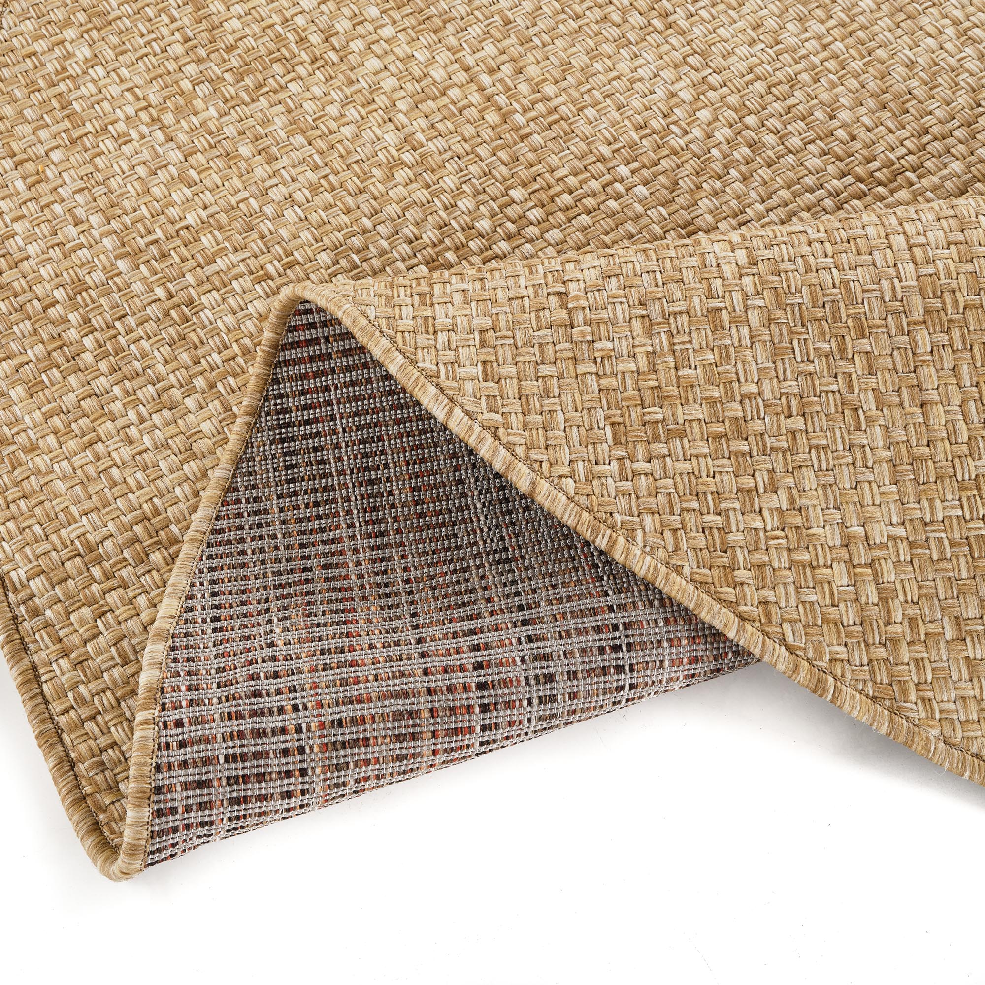 Outdoor-Teppich Yucana Rund Beige