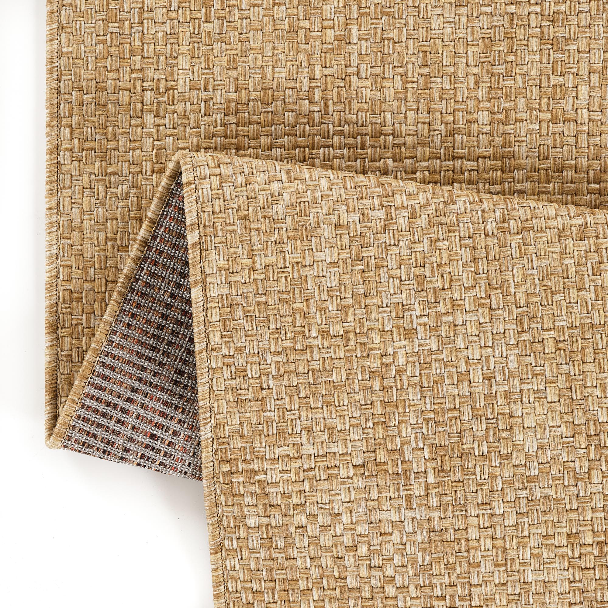 Outdoor-Teppich Yucana Quadratisch Beige