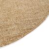 Outdoor-Teppich Yucana Rund Beige