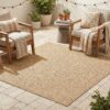 Outdoor-Teppich Yucana Quadratisch Beige