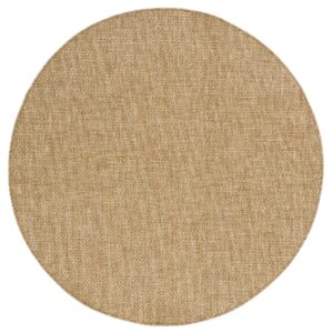 Outdoor-Teppich Yucana Rund Beige