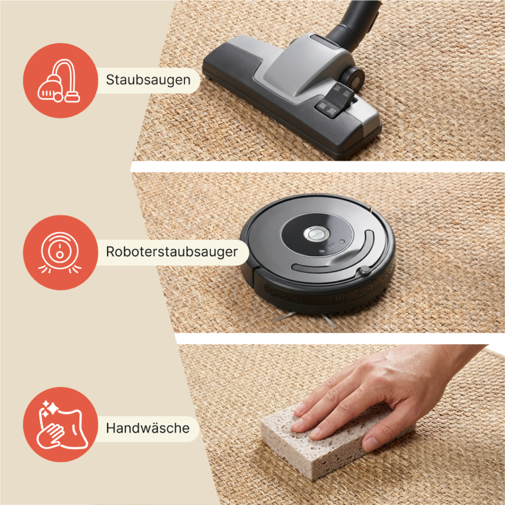 Outdoor-Teppich Yucana Quadratisch Beige