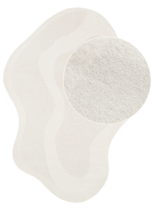 Teppich Terra Creme Unregelmäßige Form
