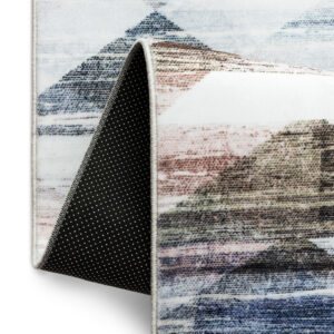 Teppich Venezia Geometrisch Modern Mehrfarbig Rutschfest