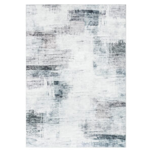 Teppich Venezia Abstrakt Modern Blau Grau Rutschfest