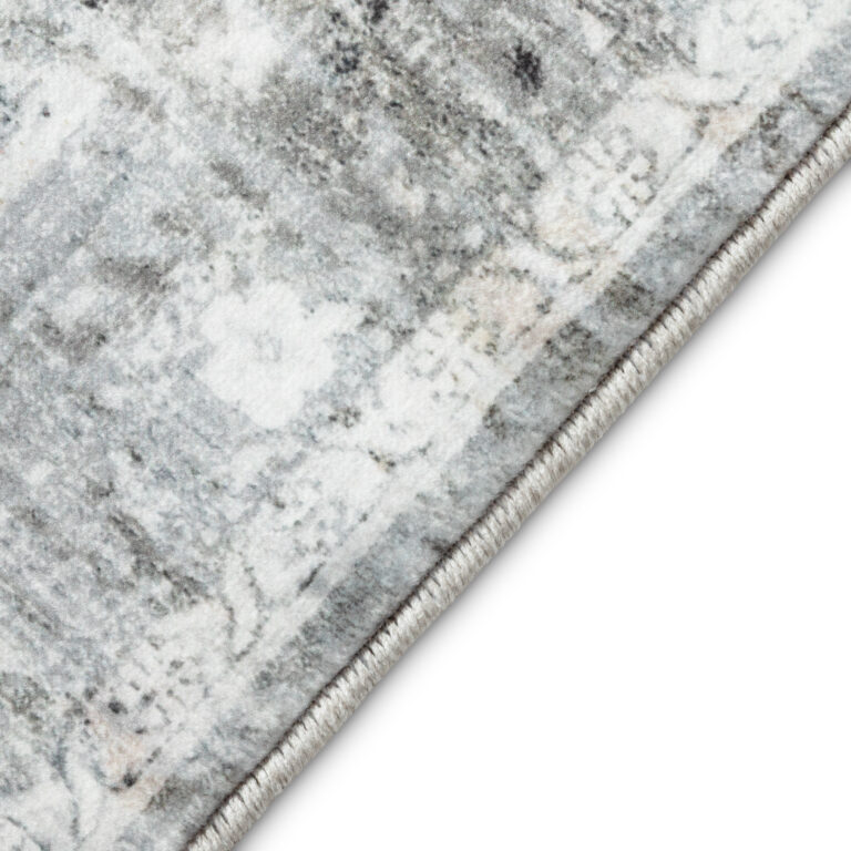 Teppich Venezia Abstraktes Muster Grau Blau Beige Rutschfest