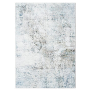 Teppich Venezia Modern Abstrakt Blau Grau Rutschfest