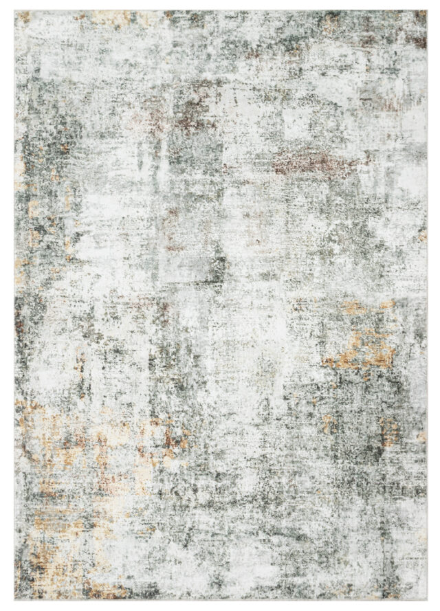 Teppich Venezia Moderno Abstrakt Khaki Rutschfest