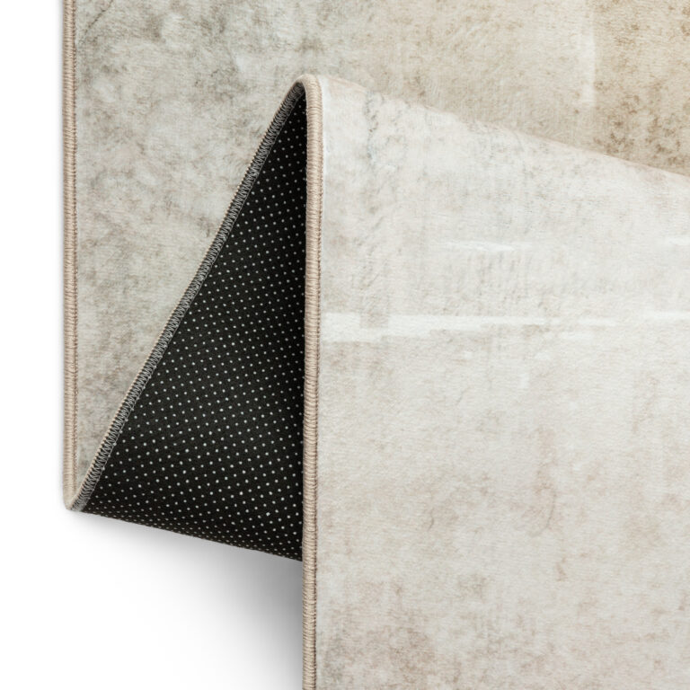 Teppich Venezia Abstrakt Geometrisch Braun Beige Rutschfest