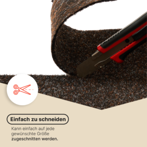Kunstrasen Vera Braun 4 mm