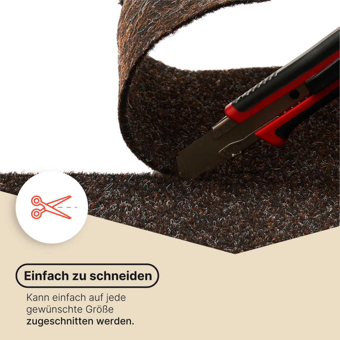Kunstrasen Vera Braun 4 mm