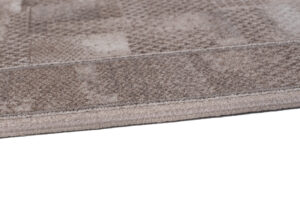 Teppichläufer Rutschfest Beige Geometrisch Meterware