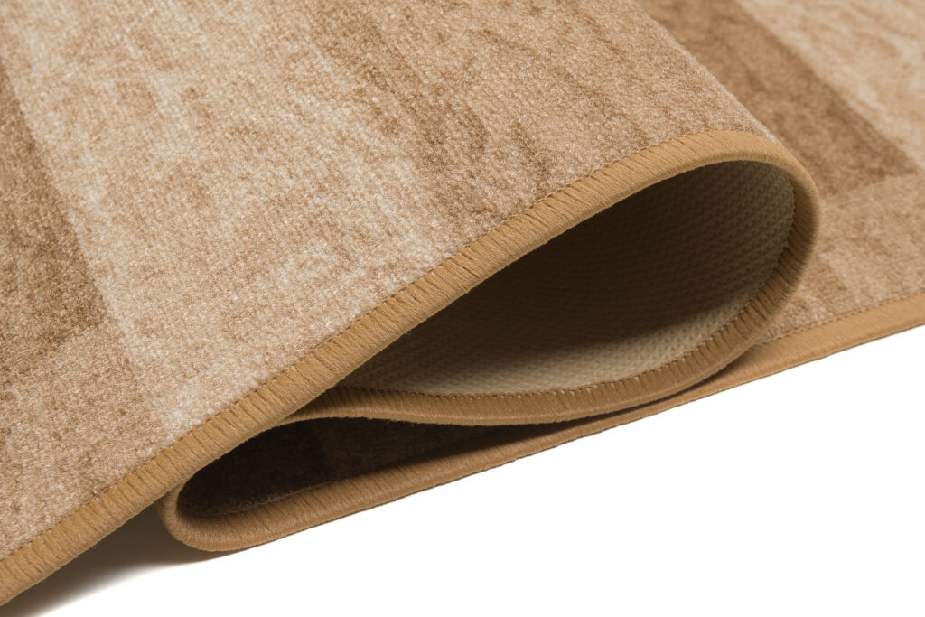 Teppichläufer Rutschfest Braun Beige Meterware