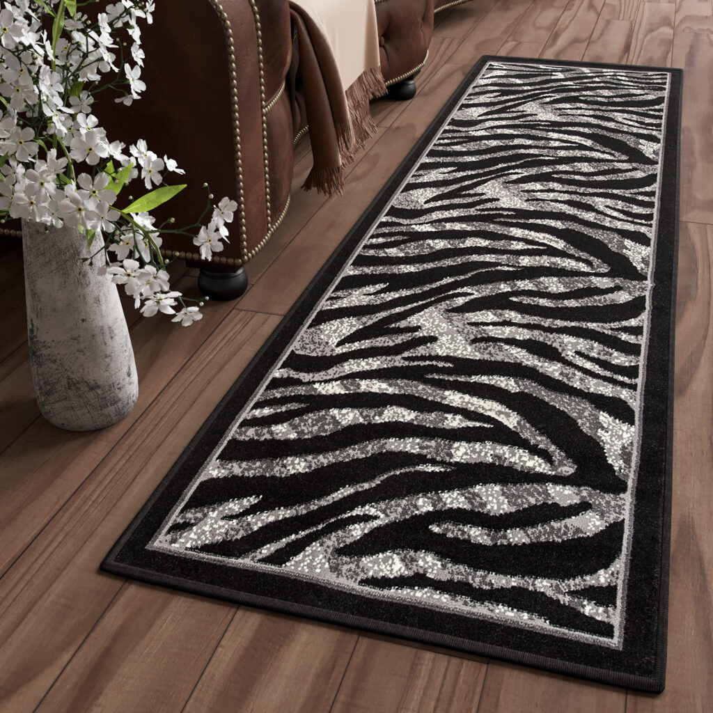 Teppichläufer Dream Zebra Tiermotiv Meterware