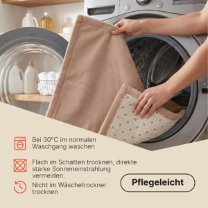 Kinderteppich Fluffin Rund Beige