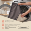 Kinderteppich Fluffin Rund Dunkelgrau