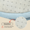 Kinderteppich Fluffin Rund Blau