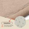 Kinderteppich Fluffin Rund Beige