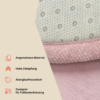 Kinderteppich Fluffin Rund Rosa