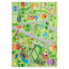 Teppich Kids Kurzflor Kinderteppich Spielmatte Jahrmarkt Freizeitpark