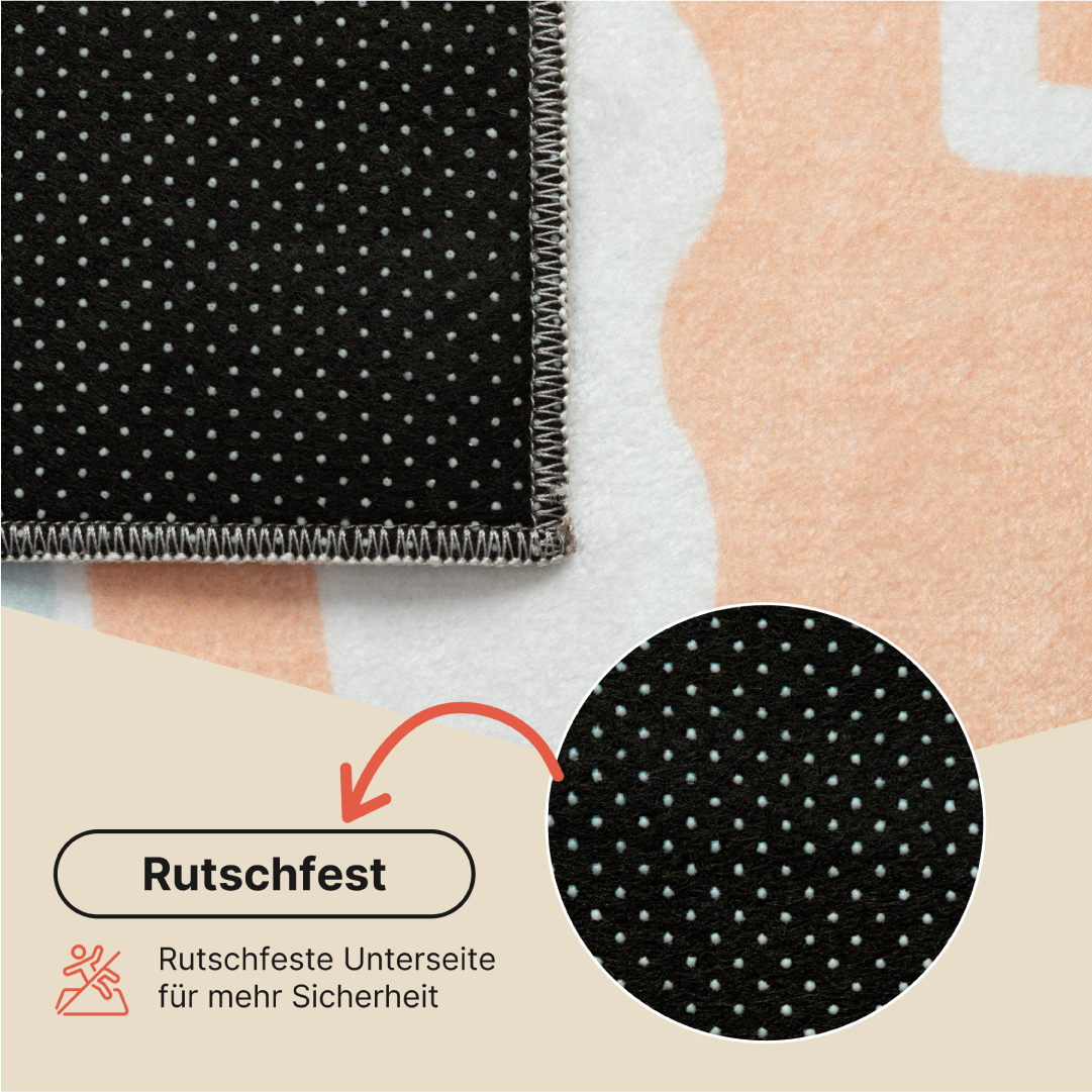 Teppich Kids Kurzflor Kinderteppich Spielmatte Hüpfspiel