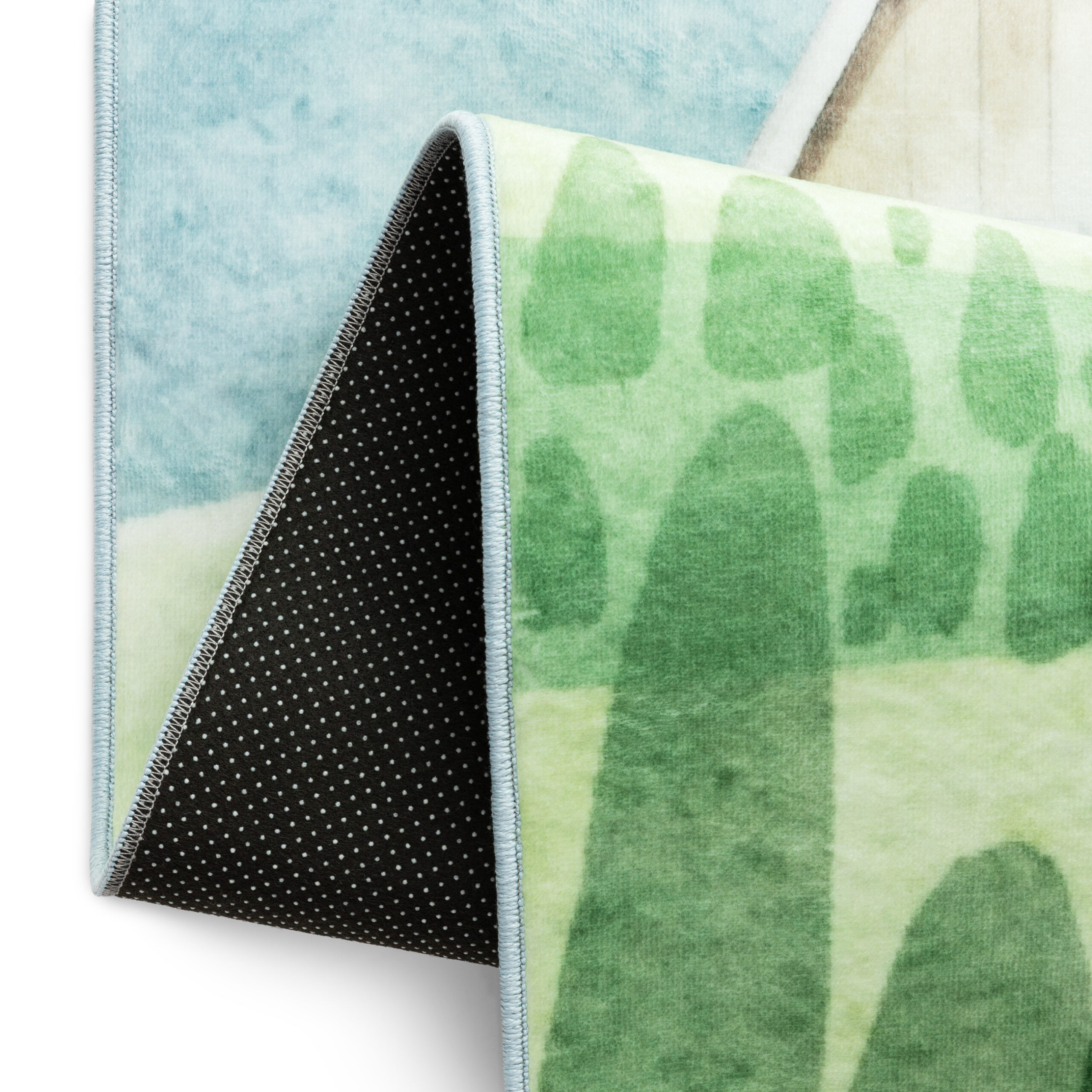Teppich Kids Kurzflor Kinderteppich Bunt Bauernhof Tiere