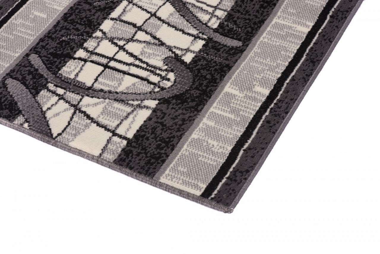 Teppichläufer Dream Grau Creme Abstrakt Modern Meterware