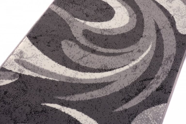 Teppichläufer Dream Grau Abstrakt Wellen Meterware
