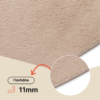Teppich Lumi Beige Rutschfest