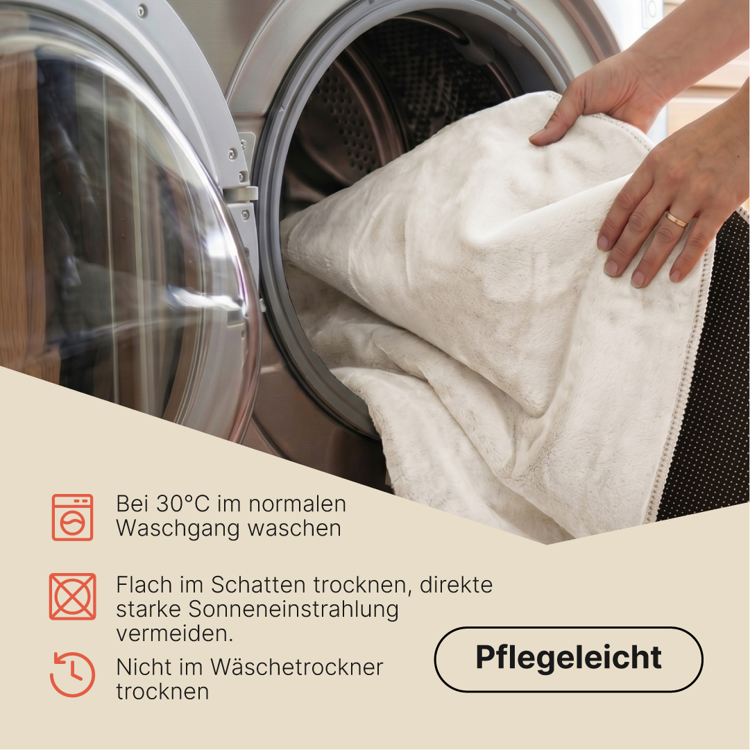 Teppich Lumi Quadratisch Creme Rutschfest