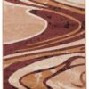 Teppichläufer Dream Braun Beige Abstrakt Wellen Meterware